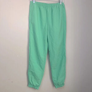 Zella JoggerTrack Pants Girls XL Green Pull On Lightweight‎ Pockets NWOT